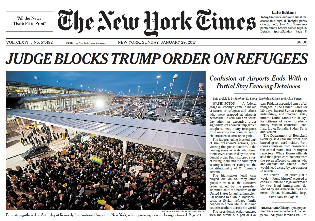 nytimes today front page illustration