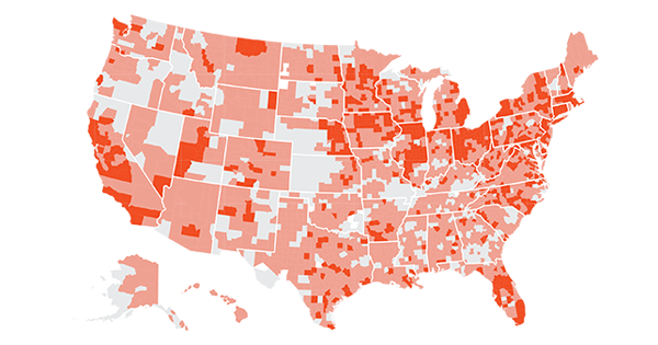 The Loss of Newspapers and Readers - News DesertsThe Expanding