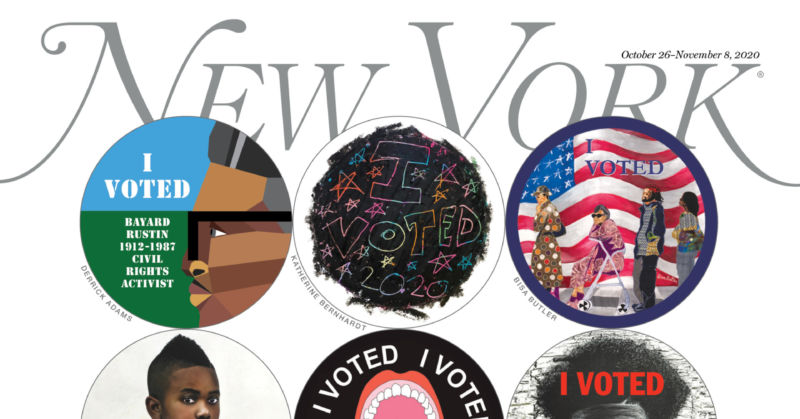 NEW YORK Magazine - OCT. 26 / NOV. 8, 2020 - IT'S TIME ( I VOTED