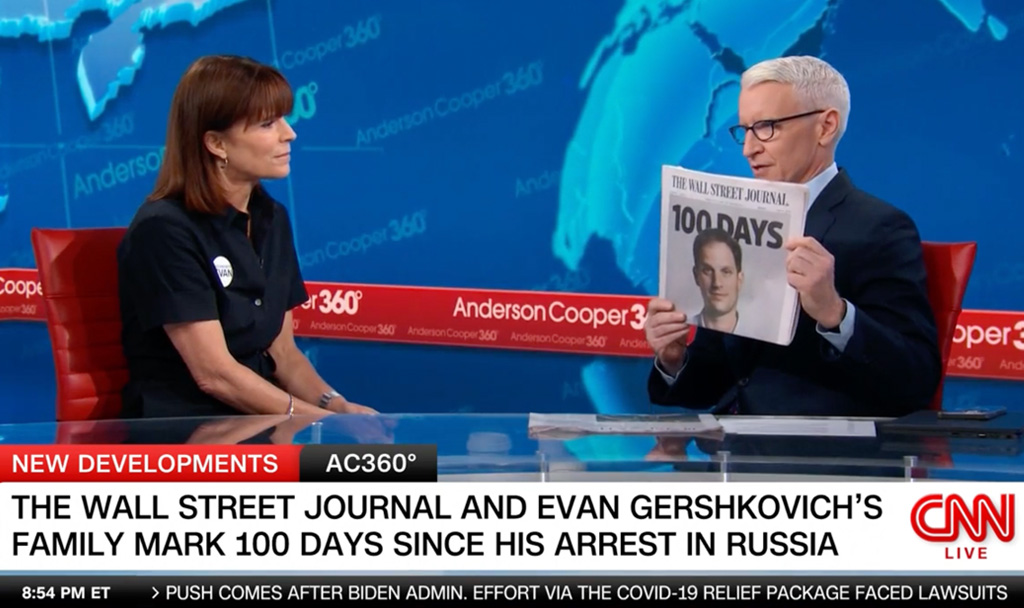 The Wall Street Journal’s Campaign to Free Evan Gershkovich Columbia